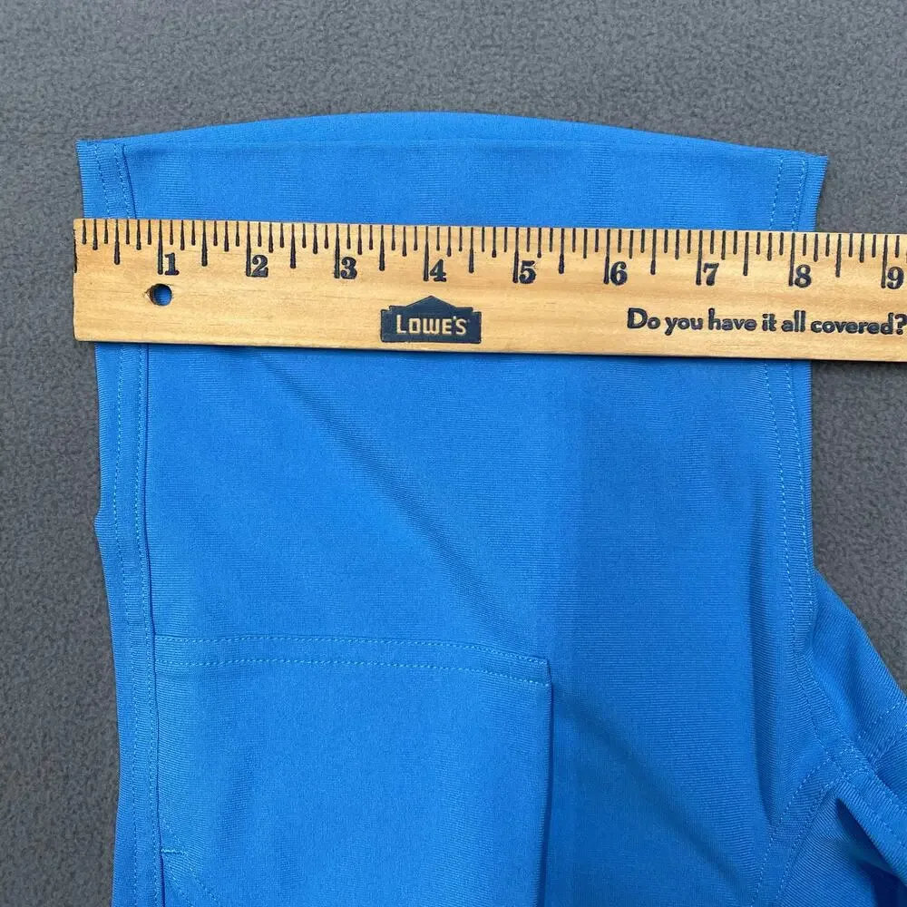 Ivivva Lululemon Girls Shorts 7 Blue Pockets Stretch Comfort‎ Casual